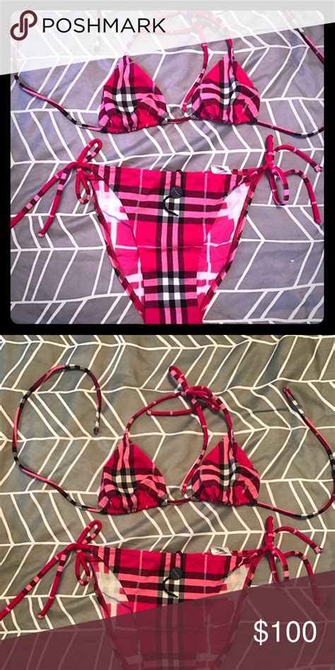 burberry rainbow plaid|burberry plaid bikini.